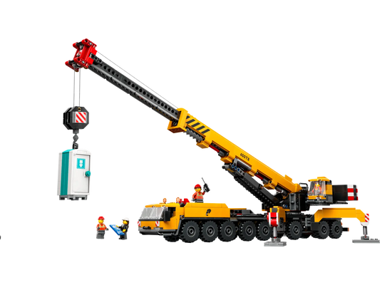 LEGO® City Yellow Mobile Construction Crane 60409