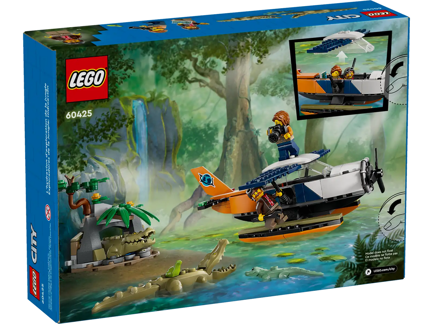 LEGO 60425 Jungle Explorer Water Plane