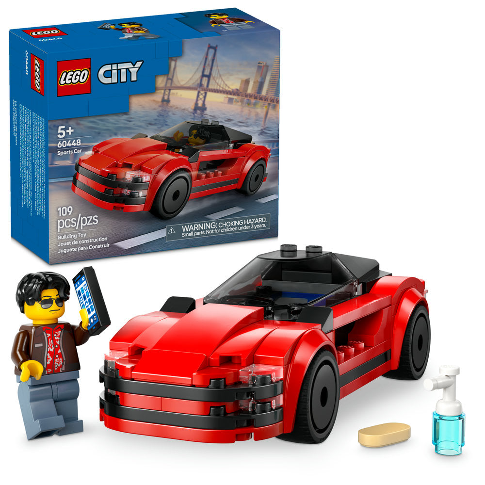 LEGO® City Red Sports Car 60448