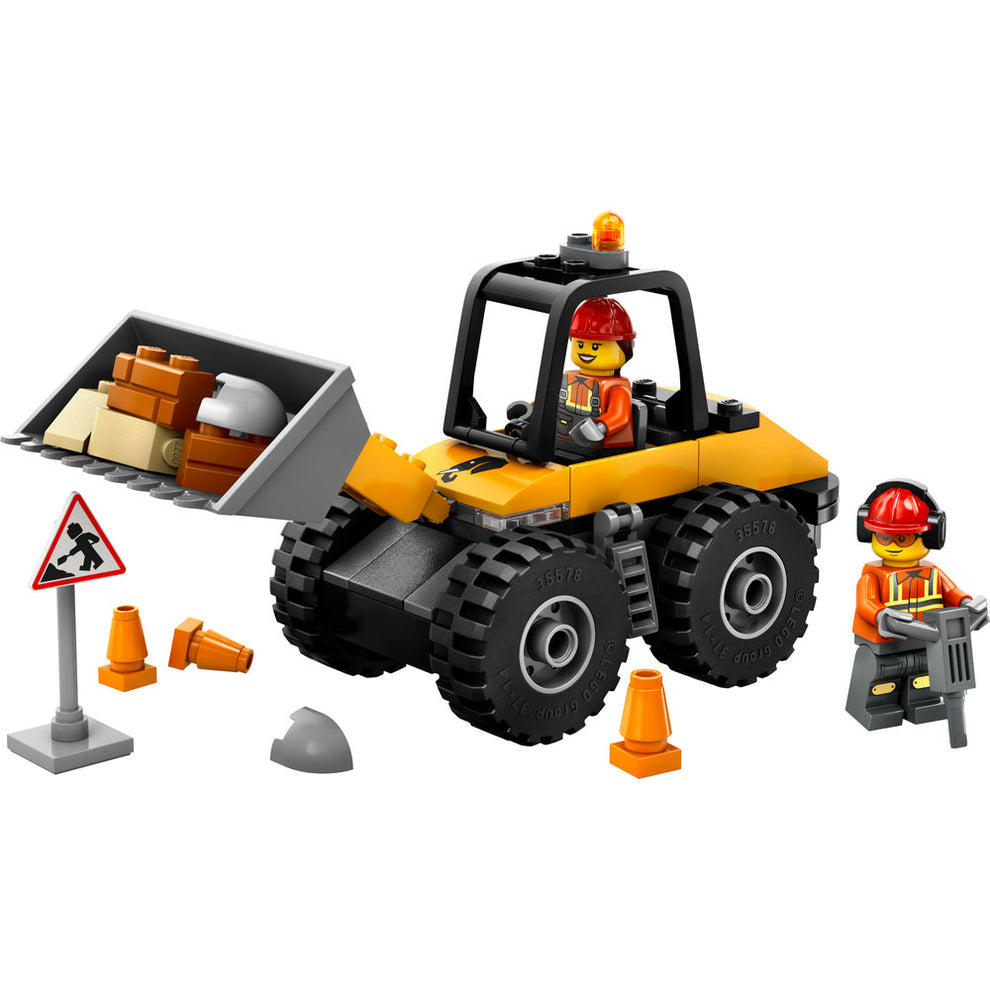 LEGO® City Yellow Construction Wheel Loader 60450