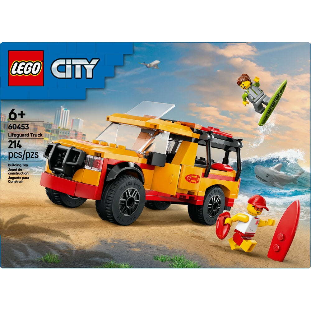 LEGO® City Lifeguard Beach Rescue Truck 60453