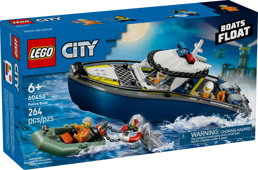 LEGO® City Police Police Boat Chase 60456