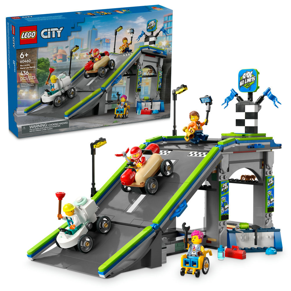 LEGO® City No Limits: Race Car Ramp Track 60460 – The Pieceful Project