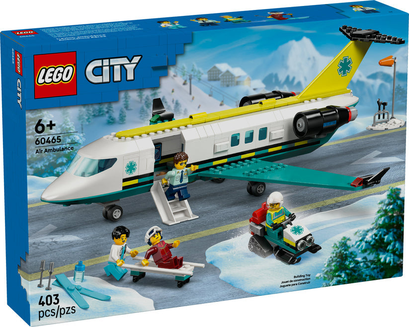 LEGO® City Big Vehicles Emergency Air Ambulance Airplane 60465