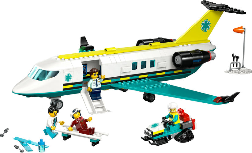LEGO® City Big Vehicles Emergency Air Ambulance Airplane 60465