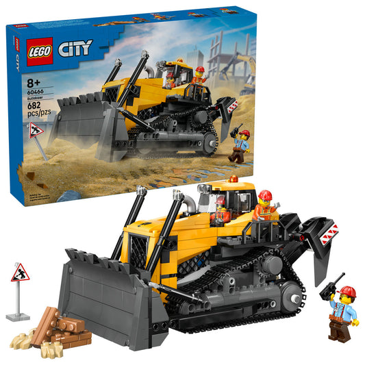 LEGO® City Big Vehicles Yellow Bulldozer 60466
