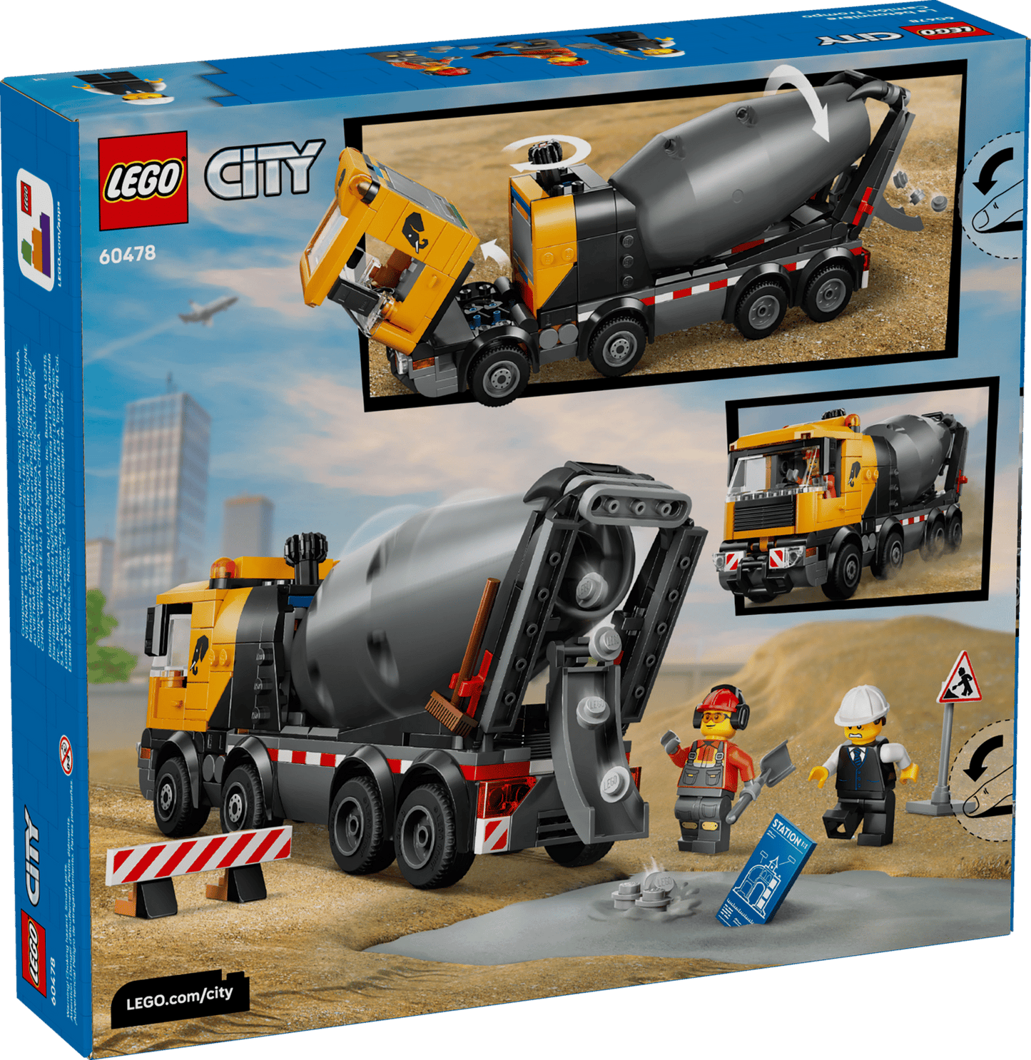 LEGO® City Cement Mixer 60478