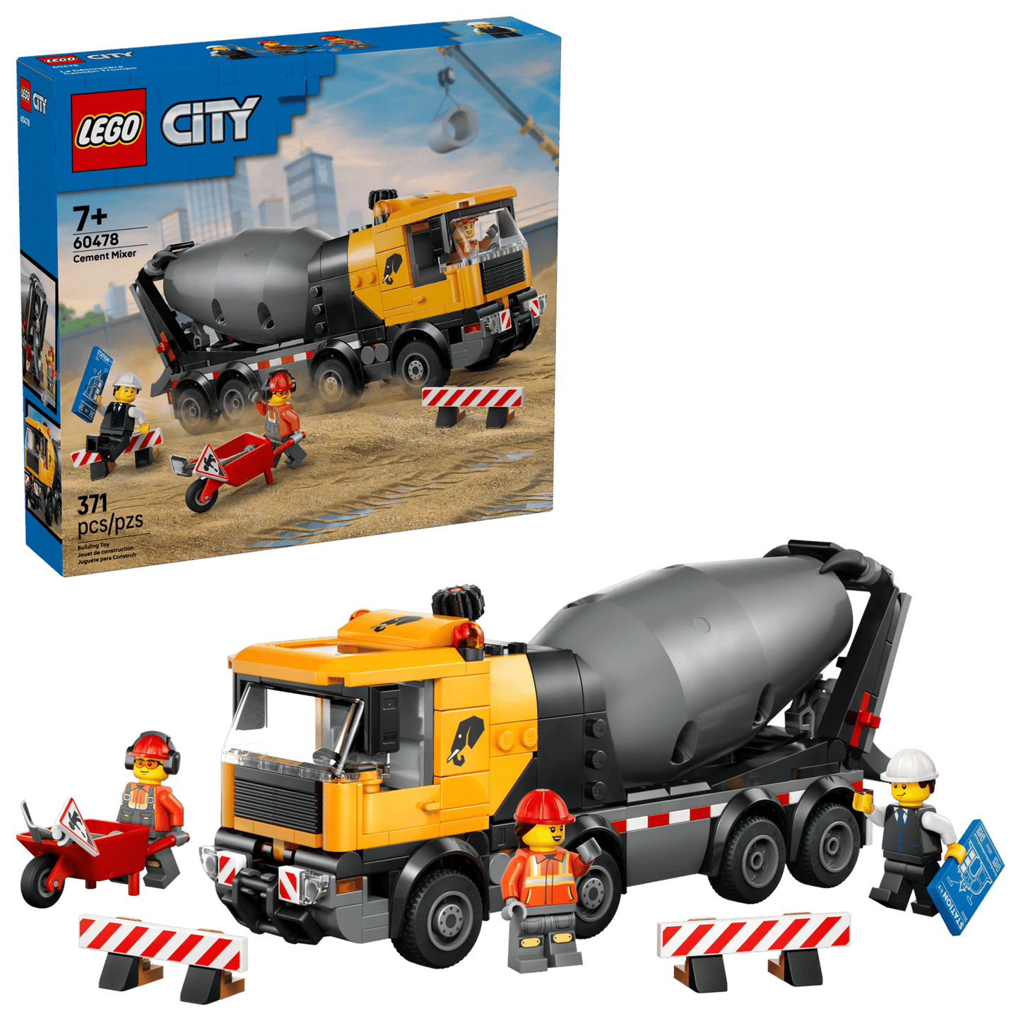 LEGO® City Cement Mixer 60478