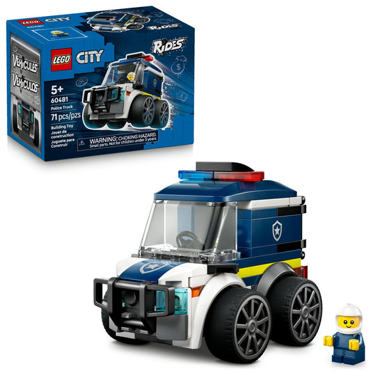 LEGO® City Brick Rides Rides – Police Truck 60481