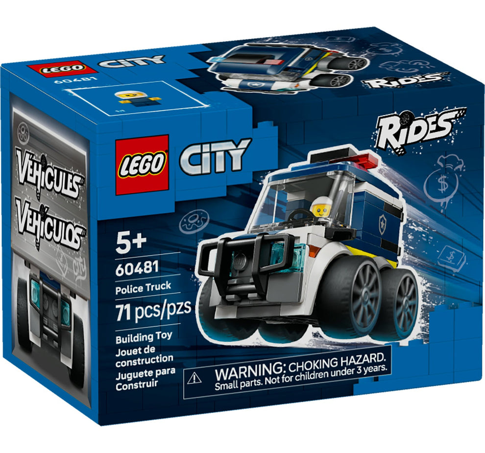 LEGO® City Brick Rides Rides – Police Truck 60481