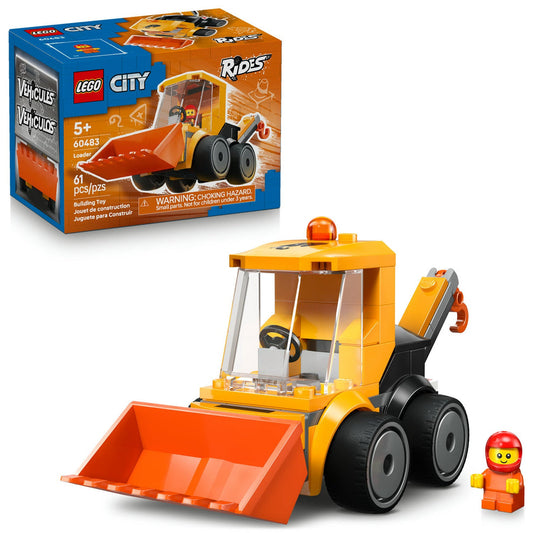 LEGO® City Brick Rides Rides – Construction Loader 60483