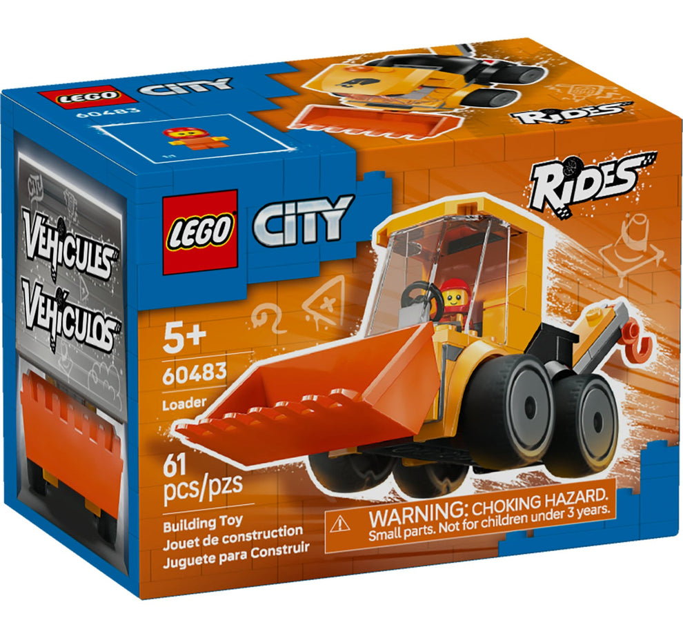 LEGO® City Brick Rides Rides – Construction Loader 60483