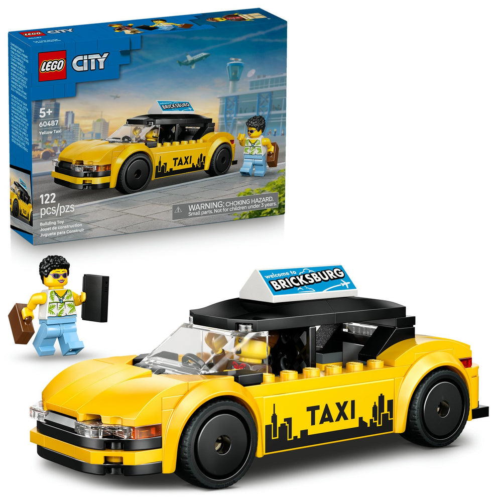 LEGO® City Great Vehicles Yellow Taxi 60487