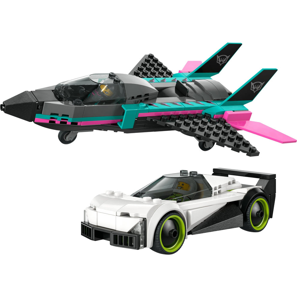 LEGO® City Great Vehicles Jet vs. Car 60489
