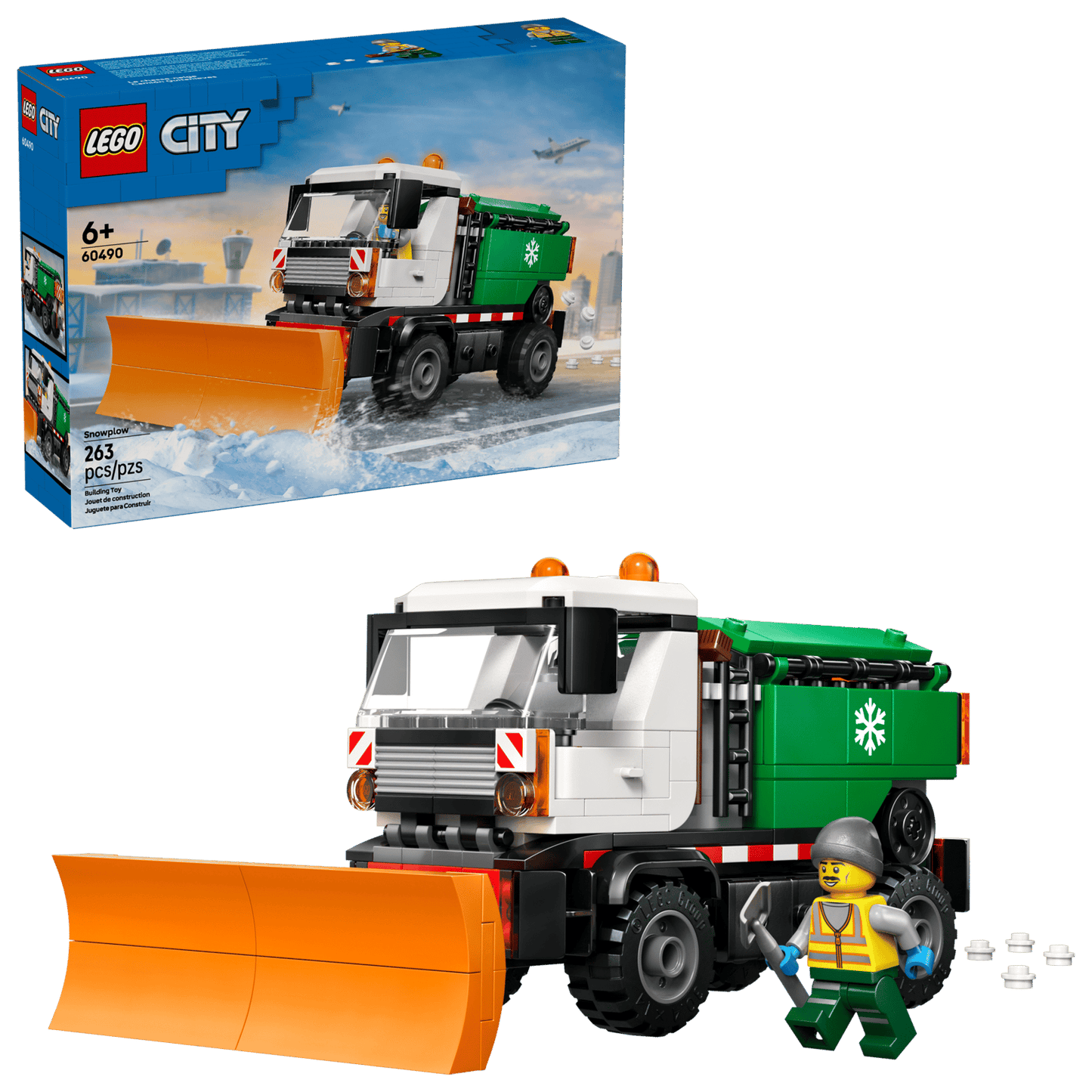 LEGO® City Snowplow 60490