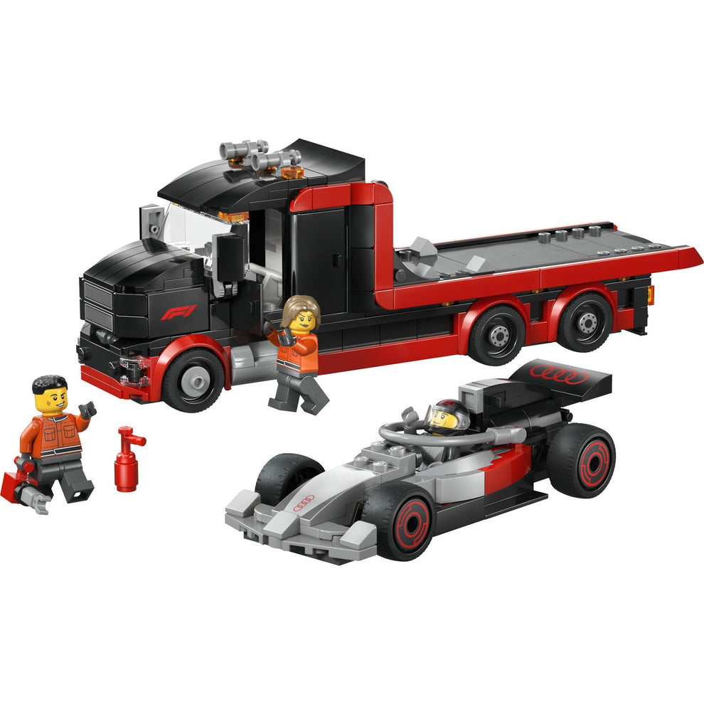 LEGO® City Formula 1 F1® Display Truck with Audi F1® Race Car 60493