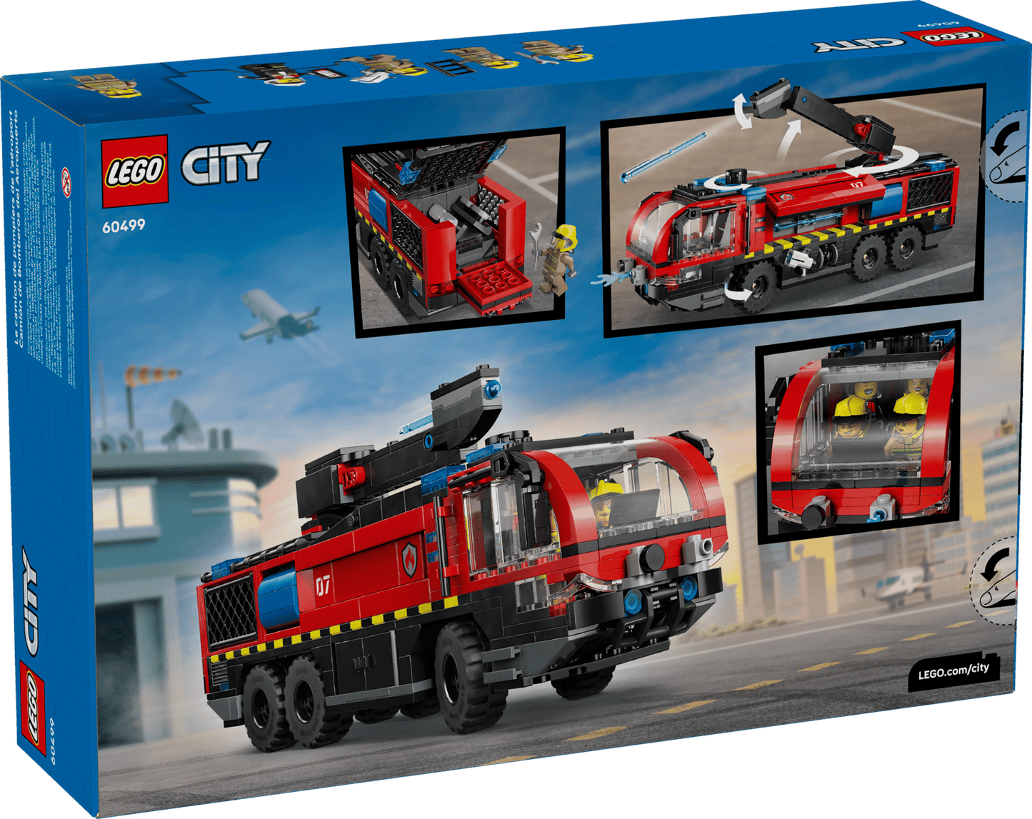 LEGO® City Airport Fire Truck 60499