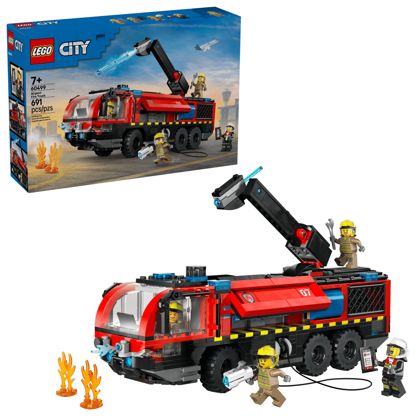 LEGO® City Airport Fire Truck 60499