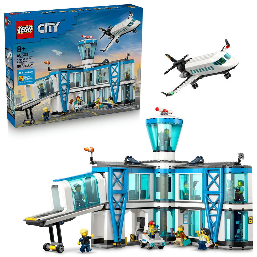 LEGO® My City Airport with Airplane 60502