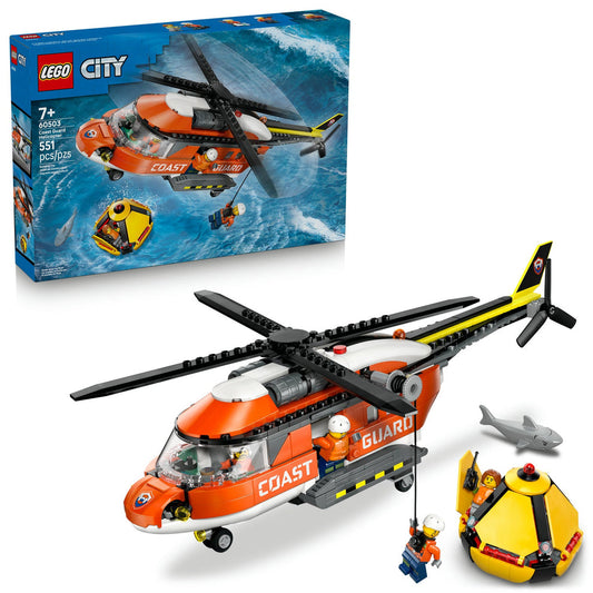 LEGO® City Exploration Coast Guard Helicopter 60503