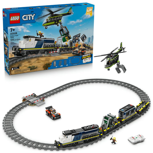 LEGO® City Trains Police Train Heist 60508