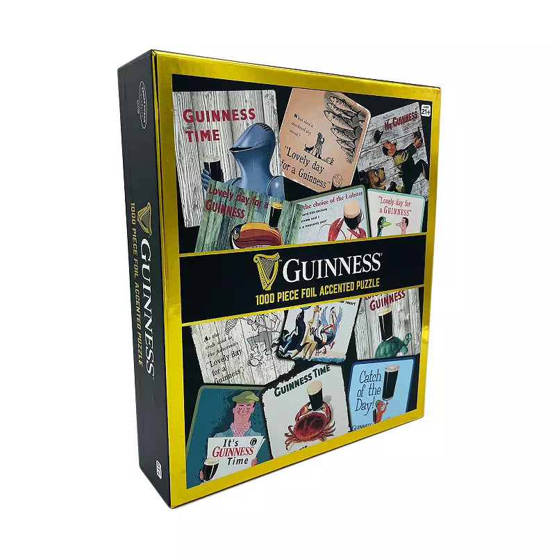 Guinness 1000 Piece Foil Accented Puzzle