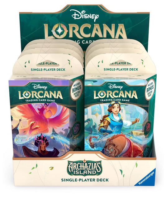 Disney Lorcana: Archazia's Island Starter Deck (Pick One!)