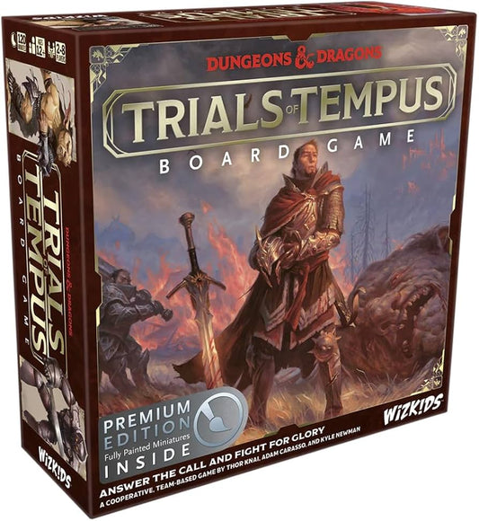 Dungeons & Dragons Trials of Tempus Board Game: Premium Edition