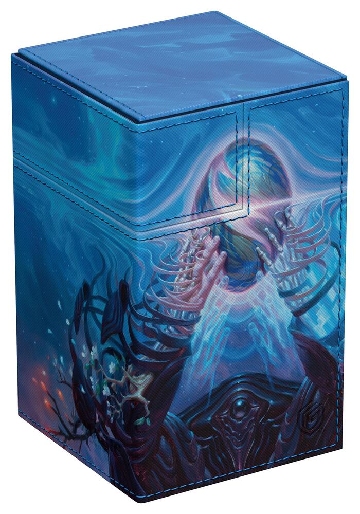 Magic: The Gathering Edge of Eternities Flip 'n' Tray Deck Case XenoSkin - The Endstone (Holds 100+) - Ultimate Guard Deck Boxes