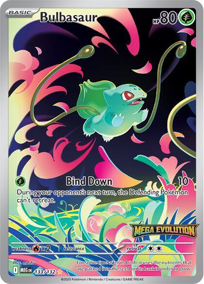 Bulbasaur Mega Evolution Box Topper promo