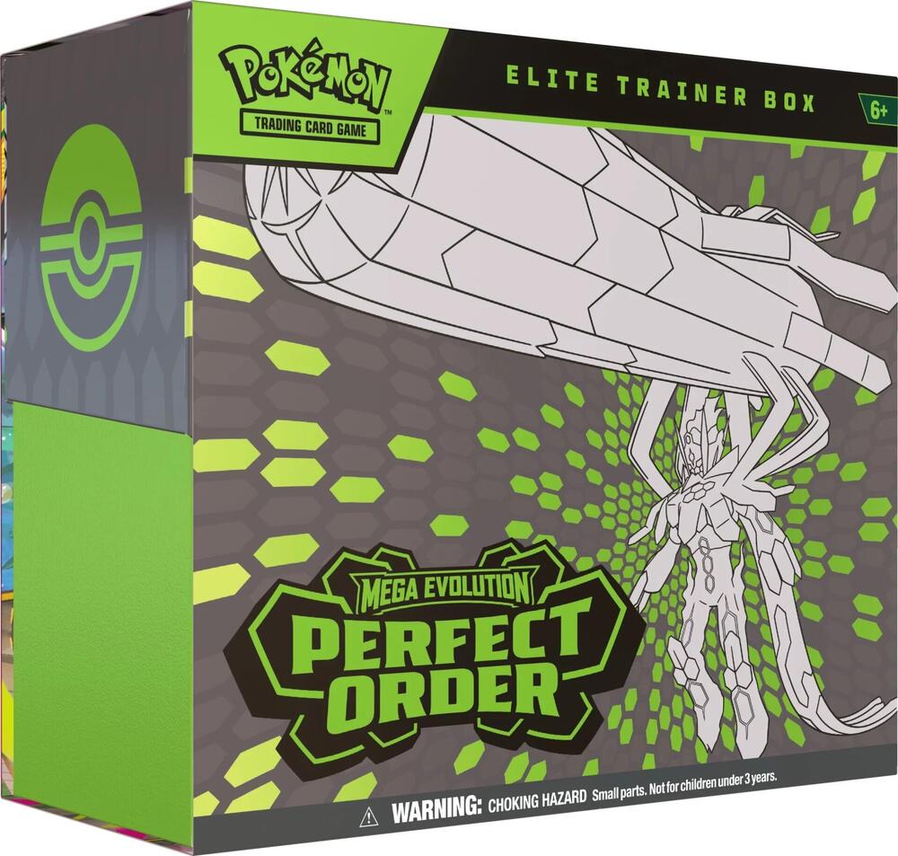 Pokemon TCG: Mega Evolution - Perfect Order Elite Trainer Box (Limit 1 Per Rewards Account)