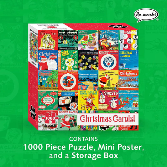 Christmas Carols - 1000 Piece Jigsaw Puzzle by Re-marks