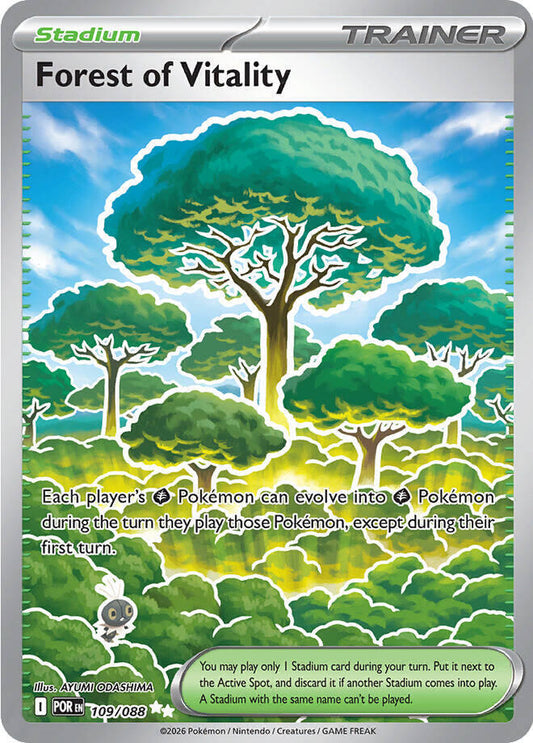 Pokémon TCG: Forest of Vitality 109/088 NM