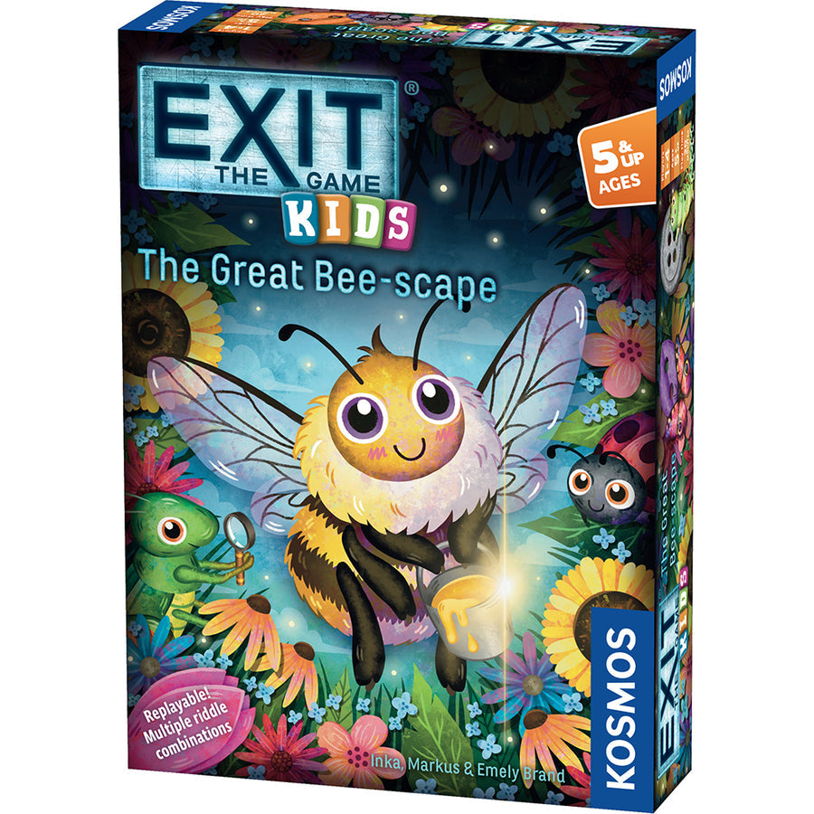 EXIT: The Game - Kids: Riddles in the Hive | Strategy for Ages 5+