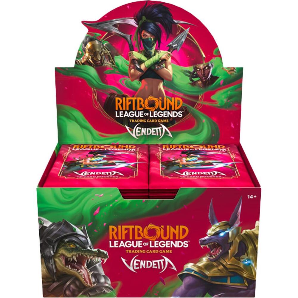 GUARANTEED PREORDER: Riftbound TCG: Vendetta Showdown Deck, Zed vs. Shen