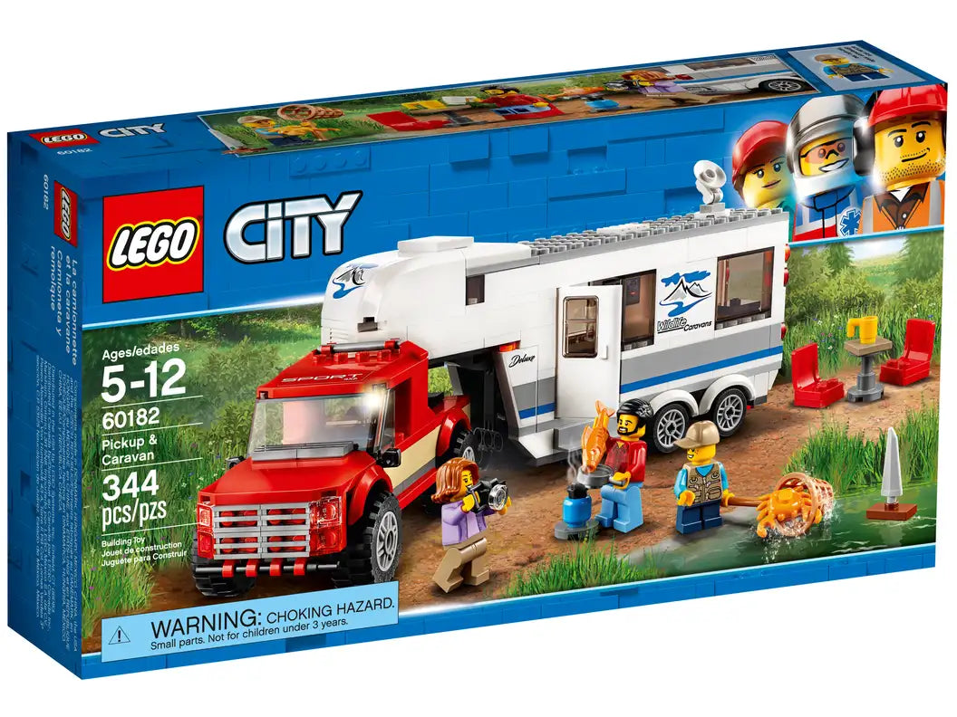 LEGO® City Pickup & Caravan 60182 (Retired)