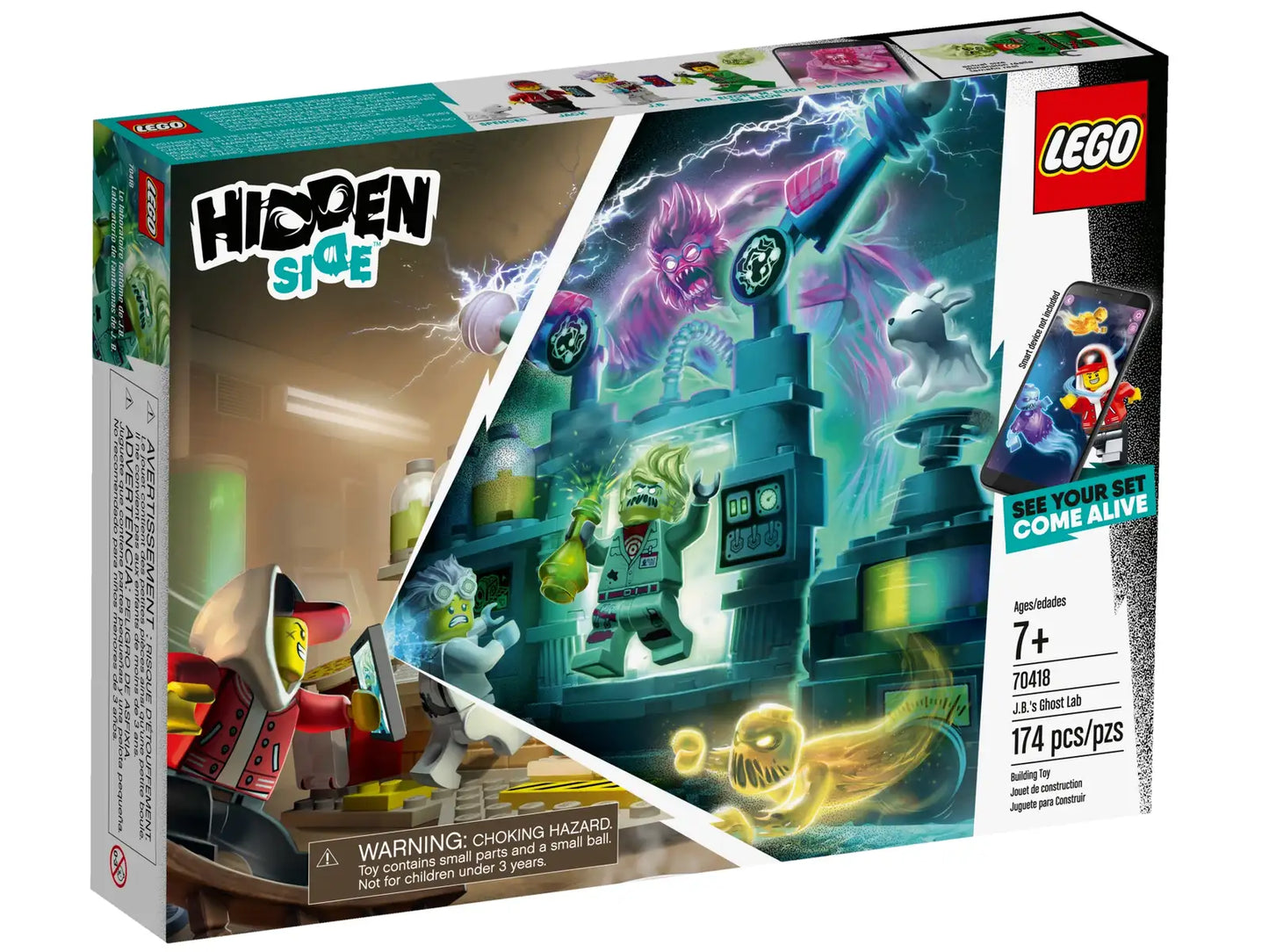 LEGO® Hidden Side™ J.B.’s Ghost Lab 70418 (Retired)