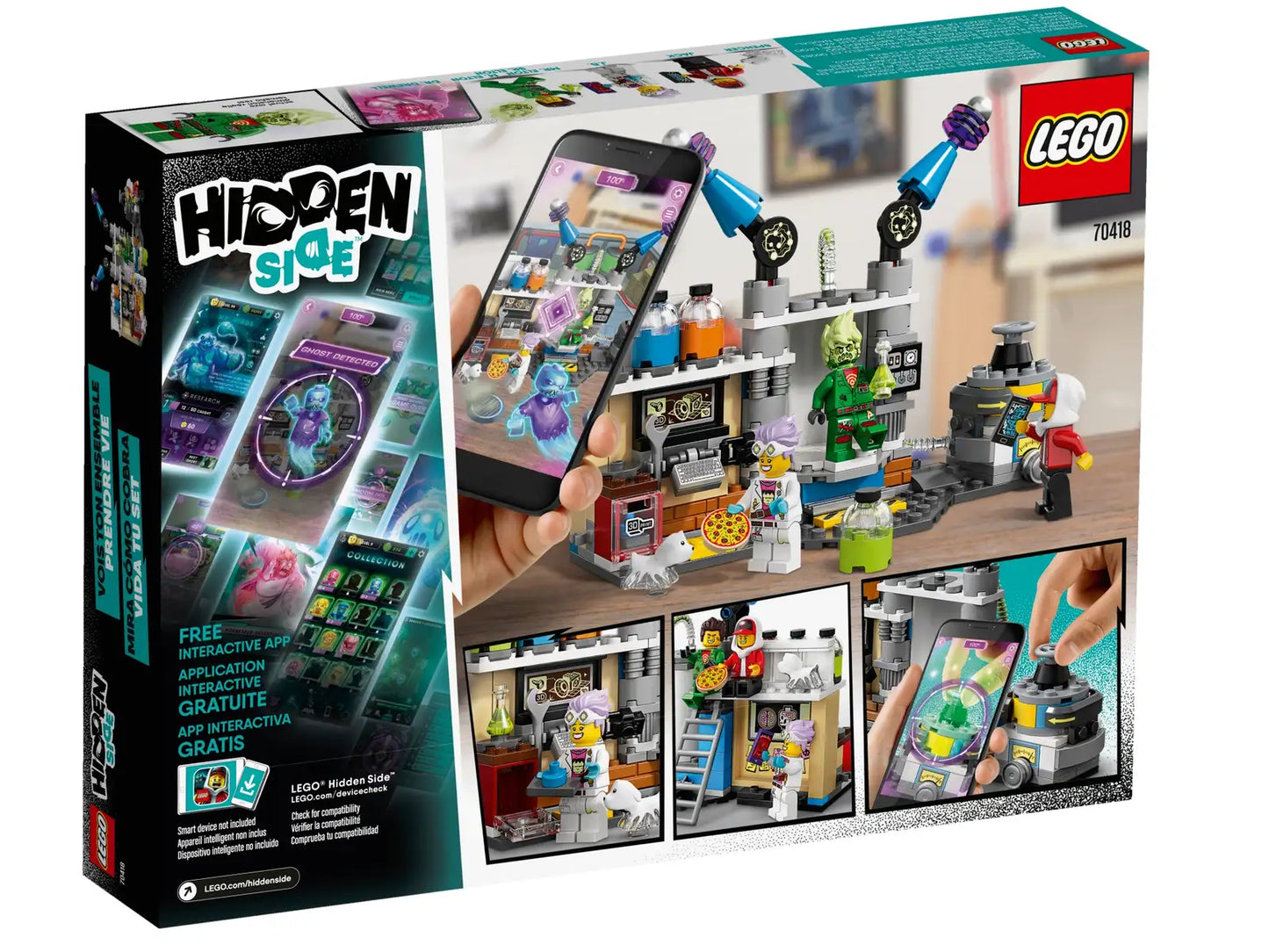 LEGO® Hidden Side™ J.B.’s Ghost Lab 70418 (Retired)