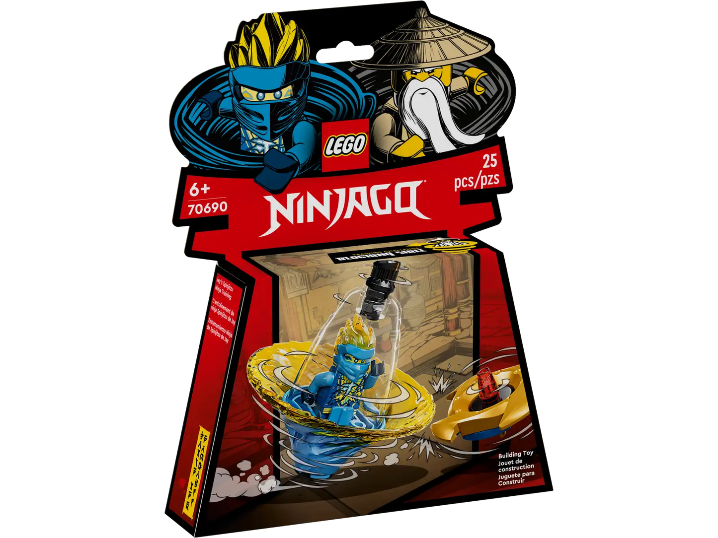 LEGO® NINJAGO® Jay's Spinjitzu Ninja Training 70690 (Retired)