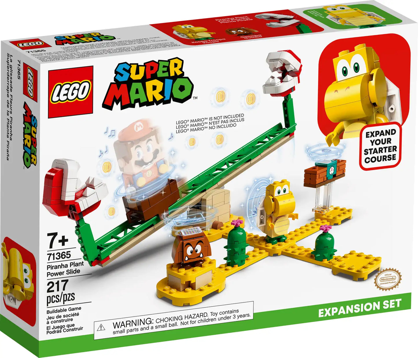 LEGO® Super Mario™ Piranha Plant Power Slide - Expansion Set 71365 (Retired)