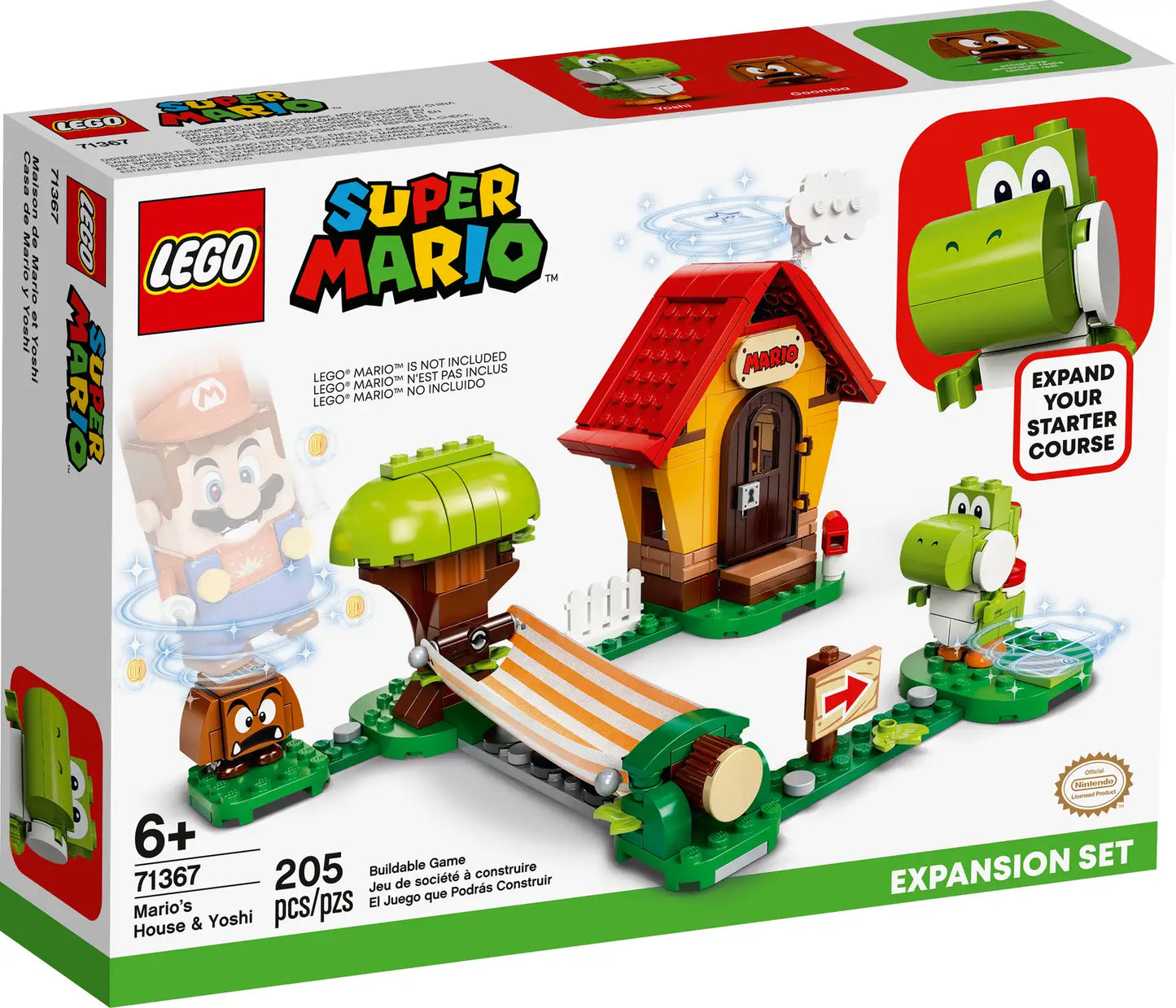 LEGO® Super Mario™ Mario's House & Yoshi - Expansion Set 71367 (Retired)