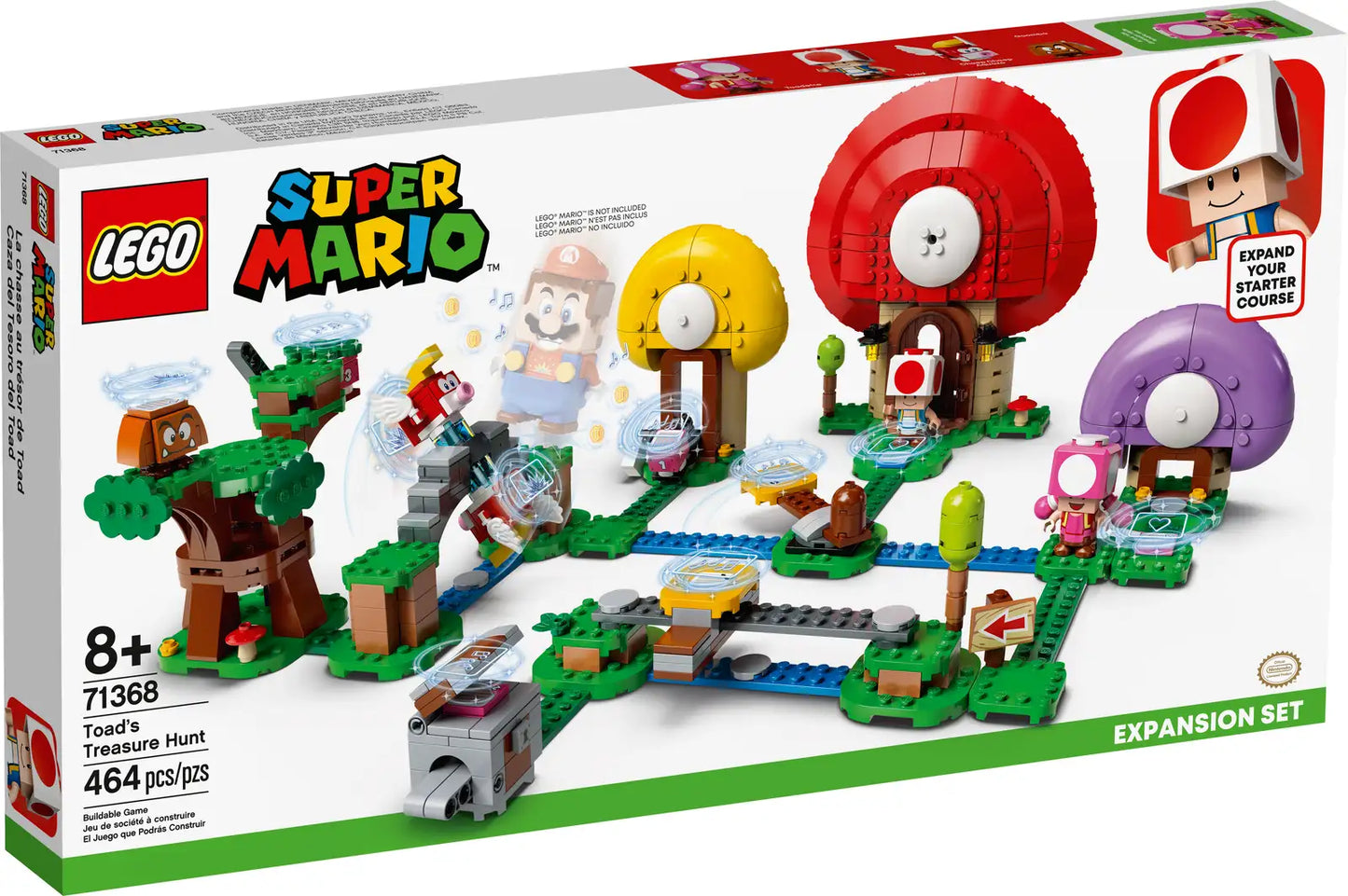 LEGO® Super Mario™ Toad's Treasure Hunt Expansion Set 71368 (Retired)