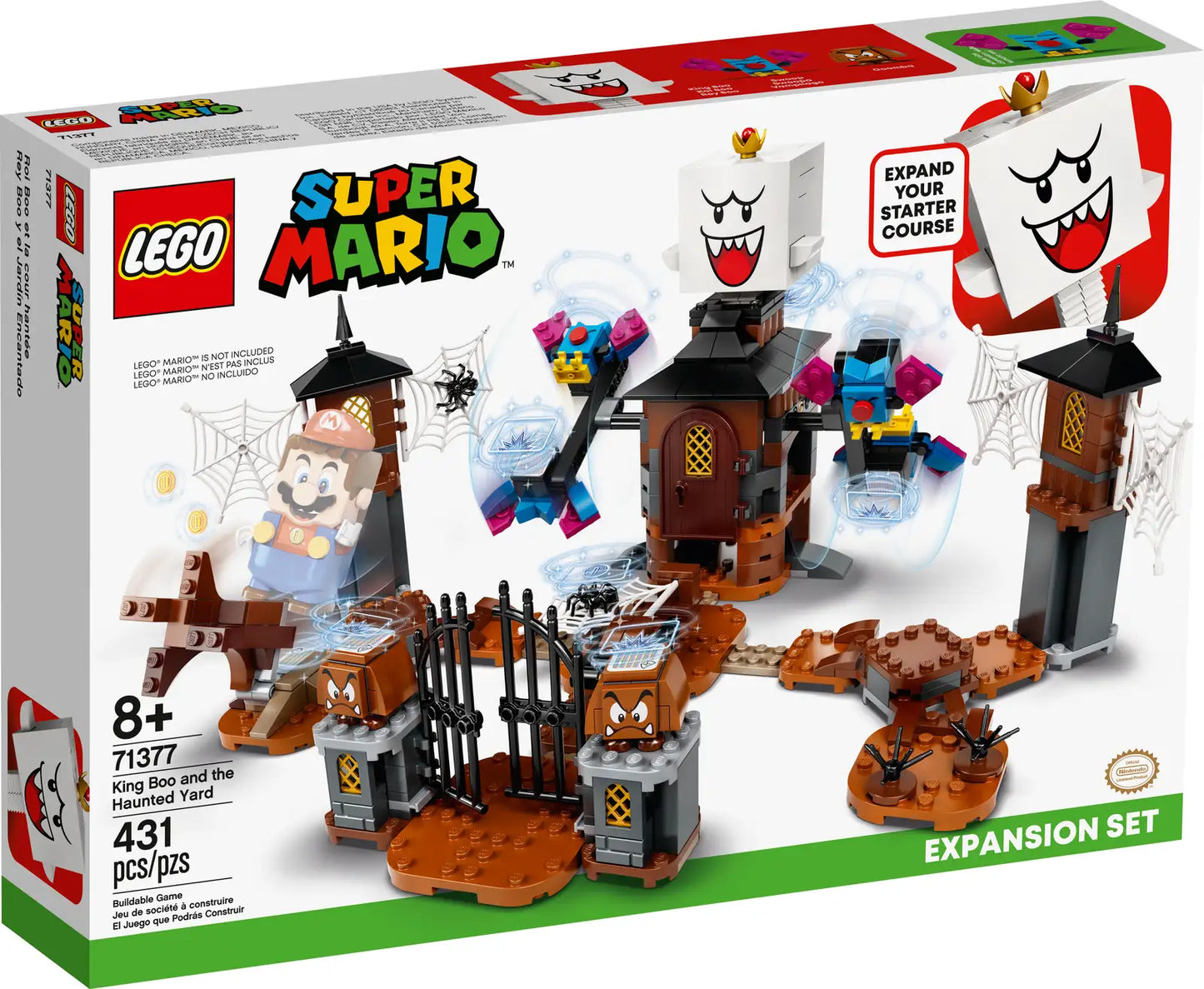 LEGO® Super Mario™ King Boo and the Haunted Yard 71377 (Retired)