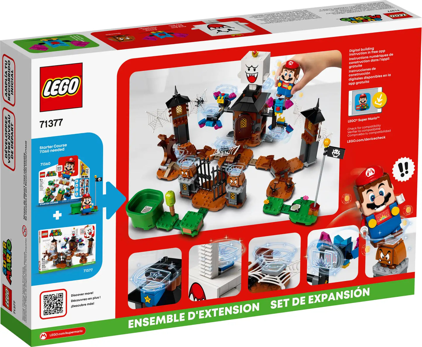 LEGO® Super Mario™ King Boo and the Haunted Yard 71377 (Retired)