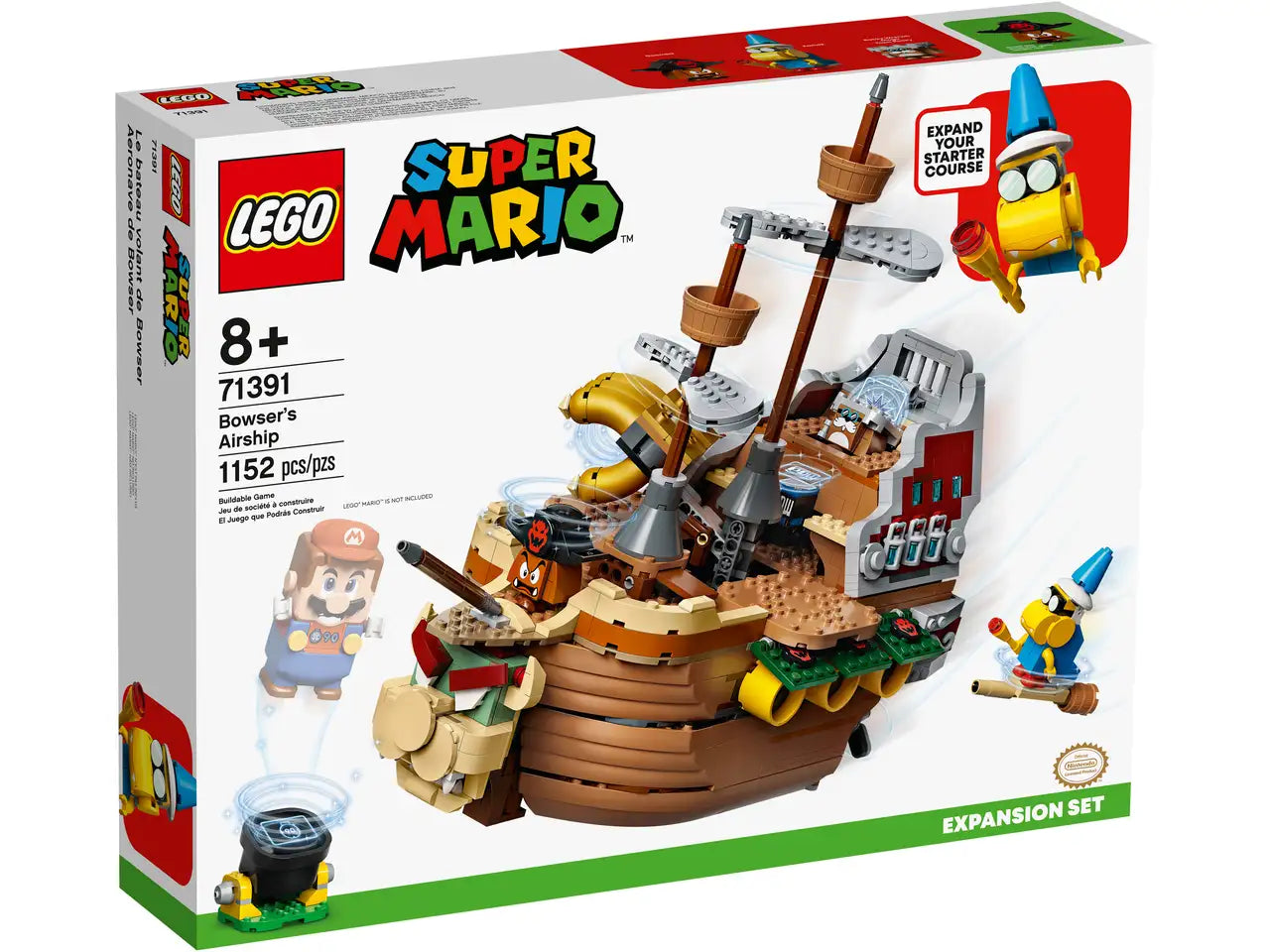 LEGO® Super Mario™ Bowser's Airship Expansion Set 71391 (Retired)