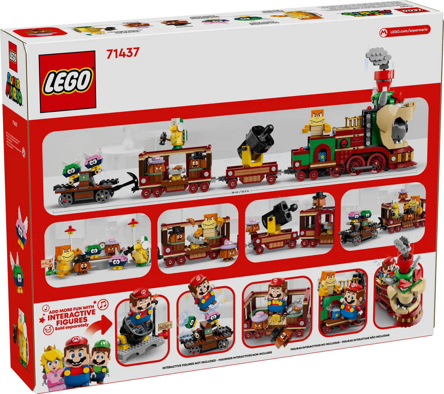 LEGO® Super Mario™ The Bowser Express Train 71437