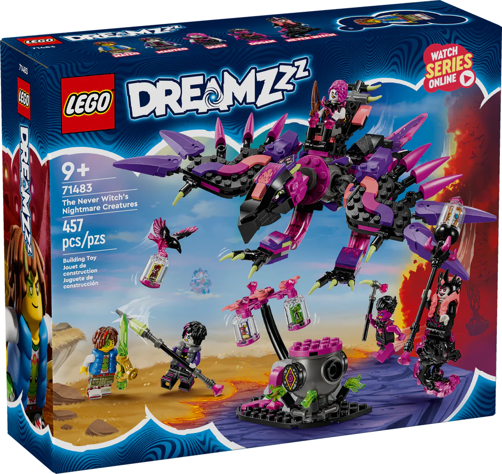 LEGO® DREAMZzz™ The Never Witch’s Nightmare Creatures 71483