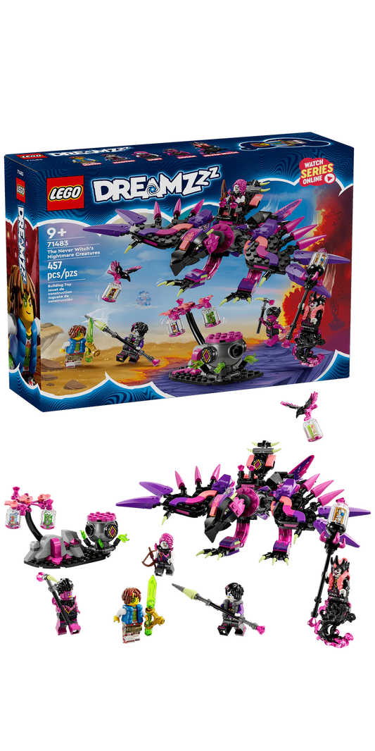 LEGO 71483 The Never Witch's Nightmare Creatures