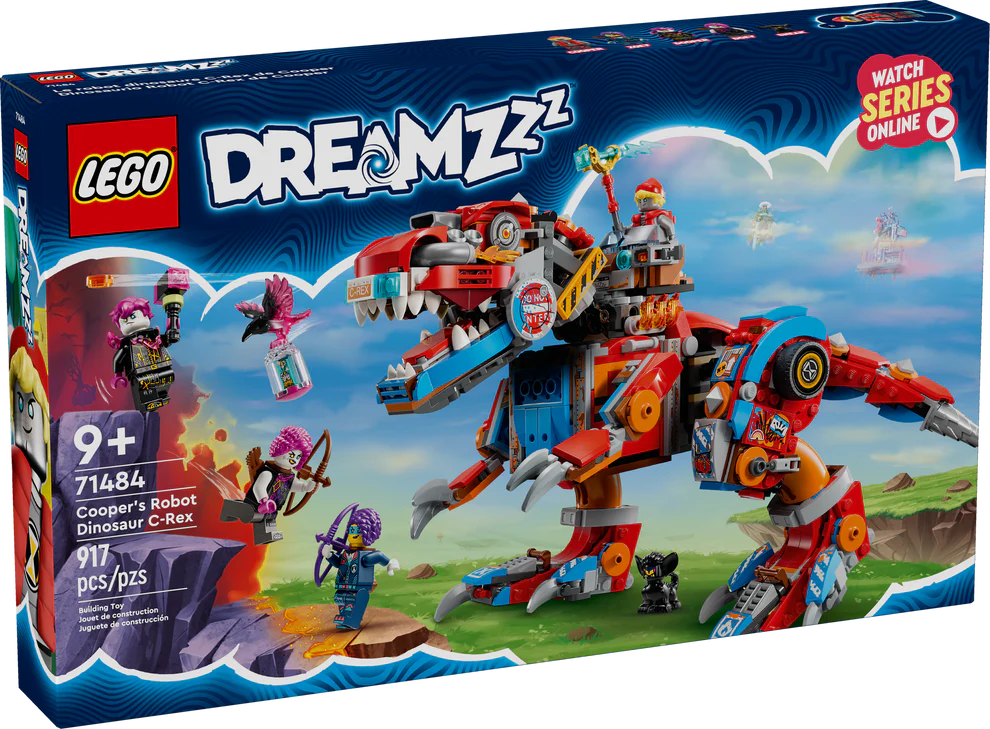 LEGO® DREAMZzz™ Cooper’s Robot Dinosaur C-Rex 71484