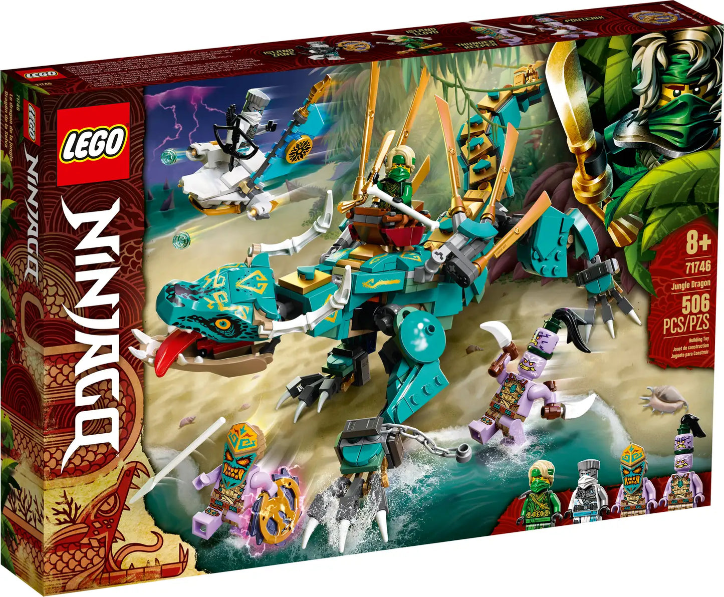 CERTIFIED USED: LEGO® NINJAGO® Jungle Dragon 71746